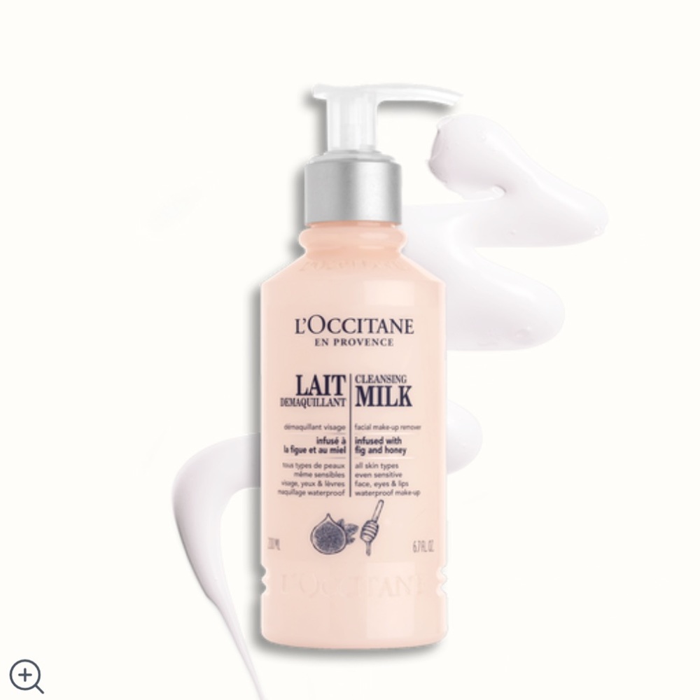 L’OCCITANE fig and honey cleansing milk